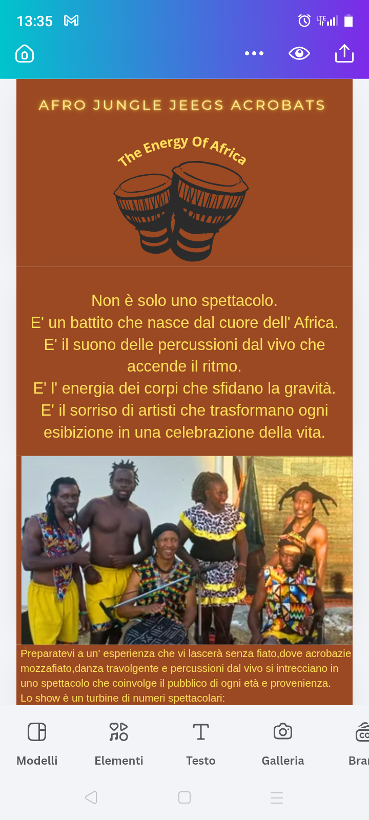 the Energy of Africa 